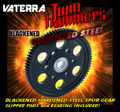  VATERRA TWIN HAMMER BLACKENED HARDENED STEEL SPUR GEAR 